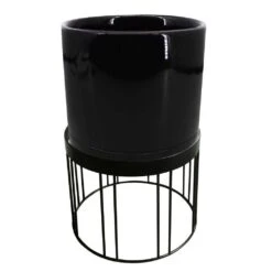 Pot Vaeda W Stand Black