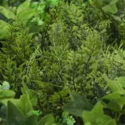 Fern & Ivy Slimline UV Resistant Artificial Wall Disc White 800mm -Plant Care Shop 7029945 6 5