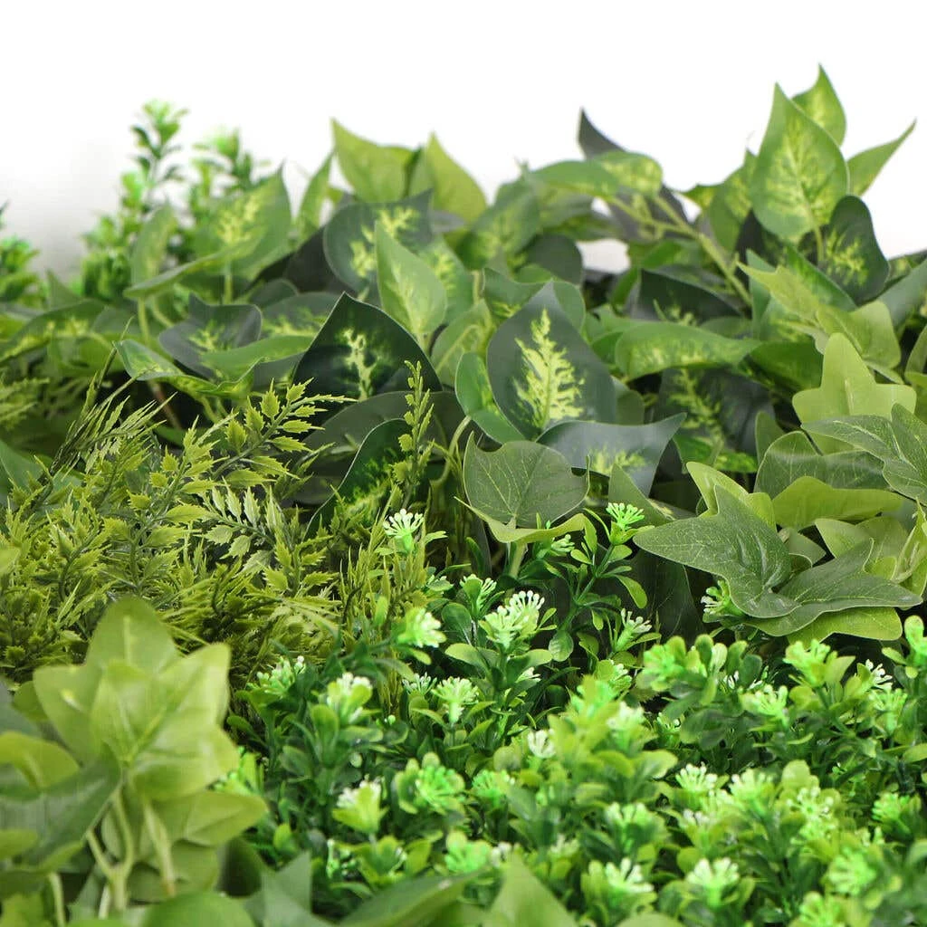 Fern & Ivy Slimline UV Resistant Artificial Wall Disc Black 900mm 5 Fern & Ivy Slimline UV Resistant Artificial Wall Disc Black 900mm - Image 3