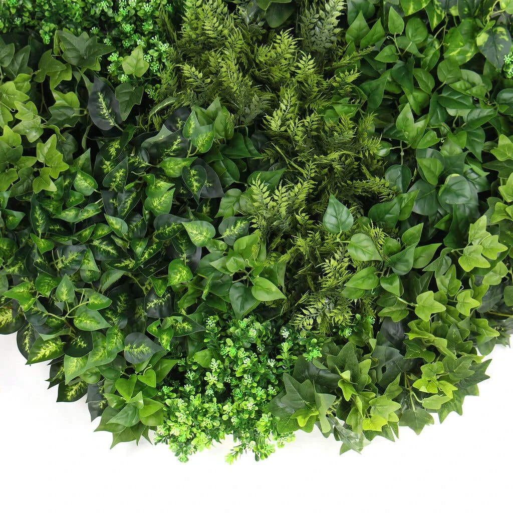 Fern & Ivy Slimline UV Resistant Artificial Wall Disc Black 900mm 12 Fern & Ivy Slimline UV Resistant Artificial Wall Disc Black 900mm - Image 10