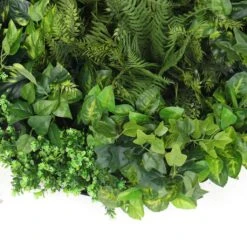 Fern & Ivy Slimline UV Resistant Artificial Wall Disc Black 800mm -Plant Care Shop 7029994 2 5