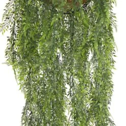 Mixed Fern Coco Fibre Artificial Hanging Basket UV Resistant 1.35m 12 Mixed Fern Coco Fibre Artificial Hanging Basket UV Resistant 1.35m -Plant Care Shop 7030067 2 5