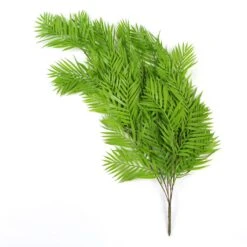 Hanging Fresh Green Bamboo Leaf Fern UV Resistant 800mm -Plant Care Shop 7030224 1 1