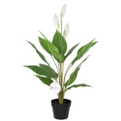 White Peace Lily Artificial Plant 950mm