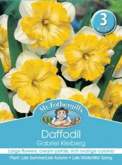 Mr Fothergill's Bulbs Daffodil Gabriel Kleisberg 3 Bulbs