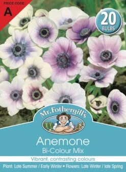 Mr Fothergill's Bulbs Anemone Bi-Colour Mix 20 Bulbs